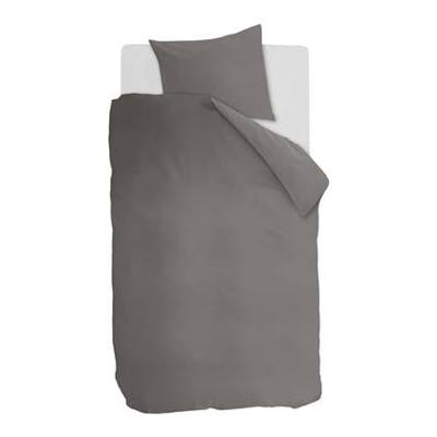 Ambiante Dekbedovertrek Uni Cotton Grey-1-persoons (140 x 200/220 cm)