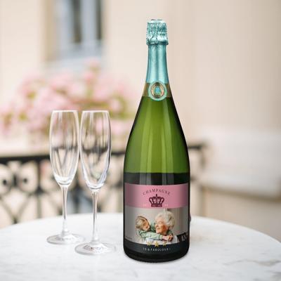 Cava met bedrukt etiket - Villa Conchi (Magnum)