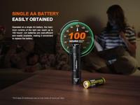 Fenix Light E12 V3.0 Zaklamp werkt op batterijen LED 200 lm 53.9 g - thumbnail