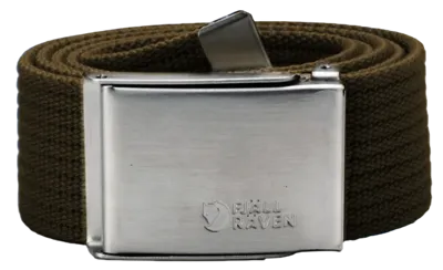 Fjallraven Canvas Riem Dark Olive One Size