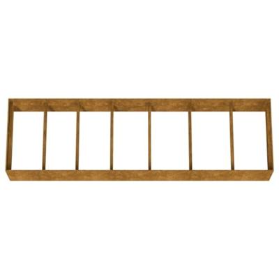 VidaXL Plantenbak verhoogd 280x80x40 cm cortenstaal