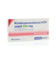 Healthypharm Kinderparacetamol HTP Zetpil 240mg - thumbnail