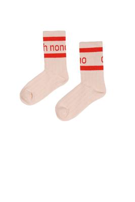 NoNo zomer sokken meisjes - ivoor wit - sportief - Reno