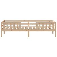 Bedframe zonder matras massief grenenhout 90x200 cm - thumbnail