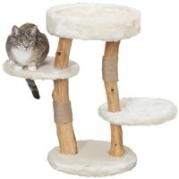 TRIXIE KRABPAAL SANTO HOUT CREME 38X38X73 CM - thumbnail