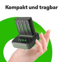 GP Batteries ReCyko+ M452 batterij-oplader Huishoudelijke batterij USB - thumbnail