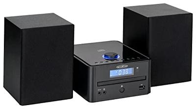 Reflexion HIF79FM Stereoset FM, Bluetooth, USB, MP3, CD, AUX Incl. afstandsbediening, Incl. luidspreker Zwart