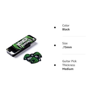Dunlop PH112T73 Hetfield Black Fang doosje plectrums 0.73mm