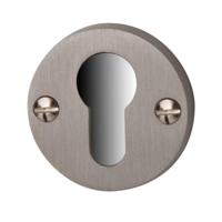 Hardbrass Tonda cilinderrozetten - mat nikkel - thumbnail