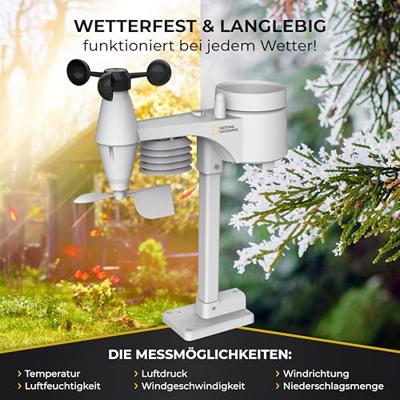 NATIONAL GEOGRAPHIC 5-in-1 Weather Center