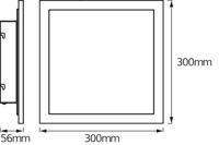 OSRAM Smart+ LED-paneel LED vast ingebouwd 20 W Warmwit tot daglichtwit, RGB - thumbnail