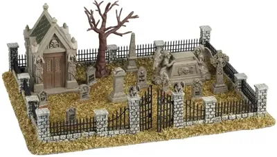 Lemax haunted souls graveyard s/14 tafereel Spooky Town 2024