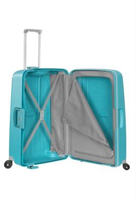 Samsonite S'cure Spinner 75cm AQUA BLUE