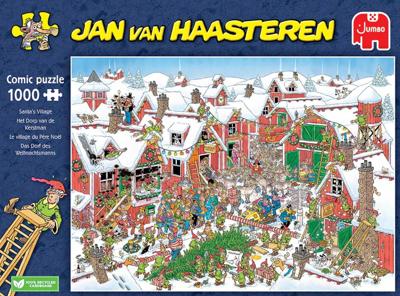 Het Dorp van de Kerstman - Jan v Haasteren Puzzel 1000 Stukjes