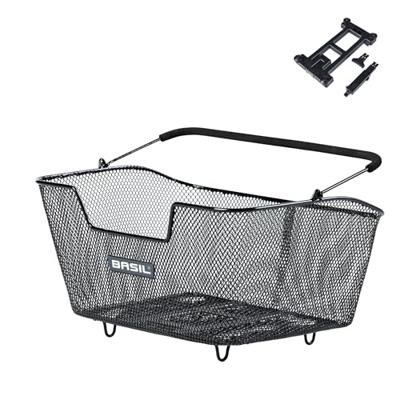 BASIL Fietsmand base m multi system nx 13 liter 25 x 33 x 16 cm - zwart BASIL Fietsmand base m multi system nx 13 liter 25 x 33 x 16 cm - zwart