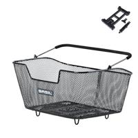 BASIL Fietsmand base m multi system nx 13 liter 25 x 33 x 16 cm - zwart - thumbnail