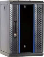 DSI 10 inch 9U Serverkast met glazen deur server rack - thumbnail