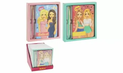 Besties notitieboek met balpen