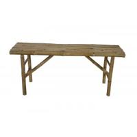 Tuinbank bamboe 120 cm - thumbnail
