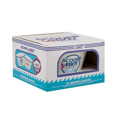 Stranger Things Ice Cream Bowl with Sailor Hat Scoops Ahoy