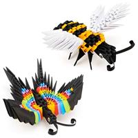 Origami 3D Bij & Vlinder, 304dlg - thumbnail