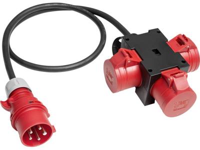 PCE 9430718 9430718 CEE-stroomverdeler 400 V 16 A PCE 9430718 9430718 CEE-stroomverdeler 400 V 16 A