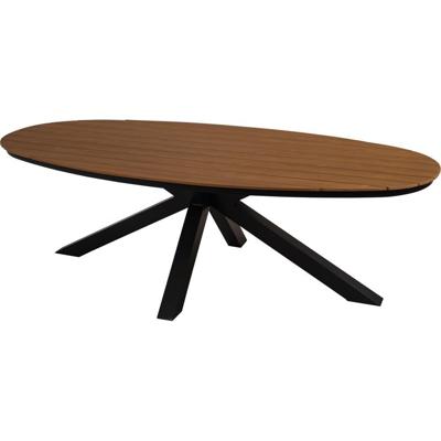 Lesli tafel arezzo ovaal 240 x 113 x 74 cm