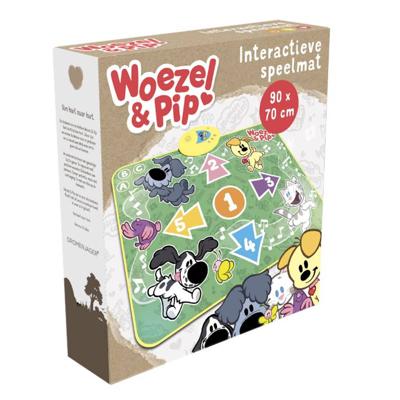 speelmat interactief Woezel Pip junior 37 cm groen