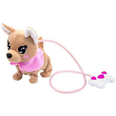 Chi Chi Love Loomy Chihuahua knuffel - 20 cm - Draadgeleide knuffel - Inclusief batterijen