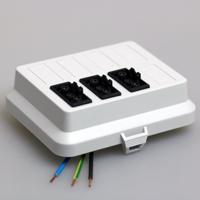 ATTEMA 6031 DEKSEL AK2 GS met 3 aansluitingen GST18® bedraad - thumbnail