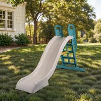 Dolu big waterglijbaan 144x85x189 cm groen/wit - thumbnail