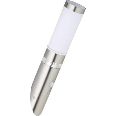 Brilliant Bole G46798/82 Buitenlamp met bewegingsmelder (wand) Halogeen E27 60 W RVS Brilliant Bole G46798/82 Buitenlamp met bewegingsmelder (wand) Halogeen E27 60 W RVS