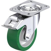 Blickle L-ALST 100K-FI Zwenkwiel met rem Wieldiameter: 100 mm Draagvermogen (max.): 250 kg 1 stuk(s) - thumbnail