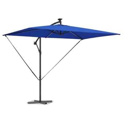 Cantilever Banana Parasol met slot Blauw 294 x 200 x 254 cm Cantilever Banana Parasol met slot Blauw 294 x 200 x 254 cm
