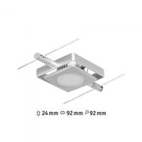 Paulmann 12V-kabelsysteem lamp 4.5 W LED Chroom (mat), Chroom - thumbnail