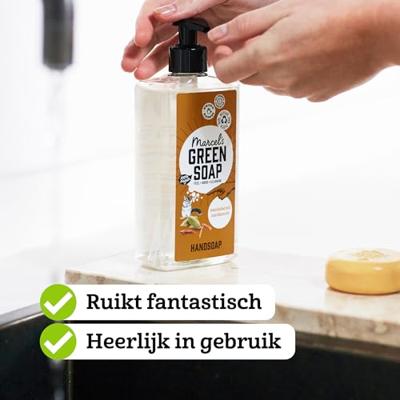Marcel&apos;s Green Soap Handzeep sandelhout & kardemom 500ml - thumbnail