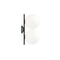 Flos IC C/W1 Double Wandlamp - Zwart - thumbnail