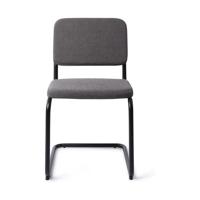 Jesper Home Eetkamerstoel 'Mugi' Black Frame, kleur Inkwell - thumbnail