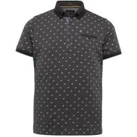 Short sleeve polo single jersey al asphalt - thumbnail