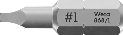 Wera 868/1 Z Binnenvierkant Bits, # 1 x 25 mm - 1 stuk(s) - 05066405001