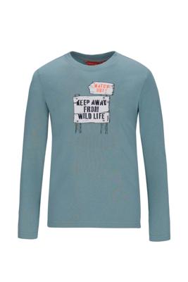 Tygo & Vito winter t-shirt jongens - blauw - Max - longsleeve