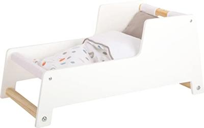 Small Foot - houten schommel poppenbed little button Small Foot - houten schommel poppenbed little button