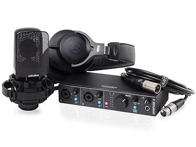 Arturia MiniFuse Recording Pack Black Arturia MiniFuse Recording Pack Black