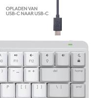 Logitech MX Mechanical Mini Mac toetsenbord Draadloos Wit - thumbnail