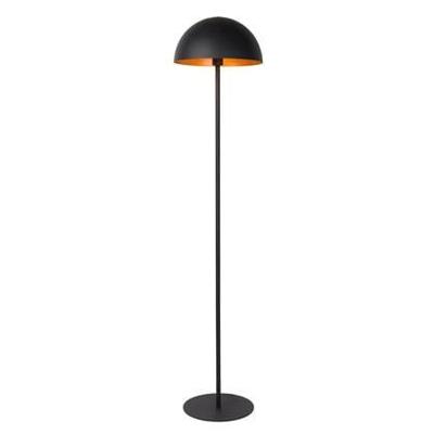 Lucide SIEMON - Vloerlamp - Ø 35 cm - 1xE27 - Zwart