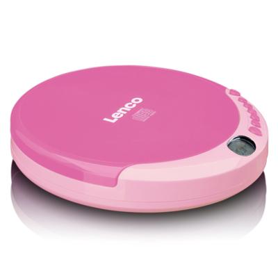Lenco Draagbare CD-speler met oplaadfunctie Roze - CD-011PK