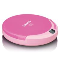 Lenco Draagbare CD-speler met oplaadfunctie Roze - CD-011PK - thumbnail