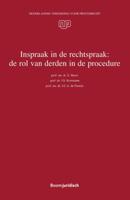 Inspraak in de rechtspraak: de rol van derden in de procedure (Paperback) - thumbnail