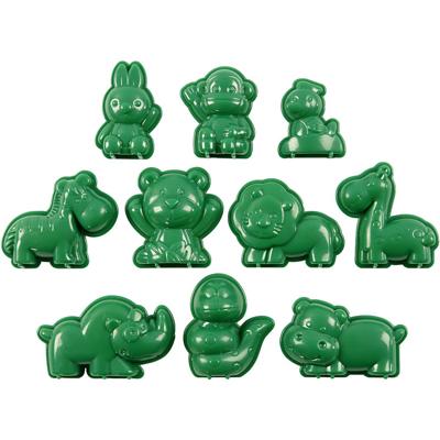 Sandy Clay® Vormpjes, dieren, afm 4-7 cm, 10 stuk/ 1 doos