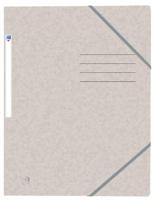 Elastomap oxford top file+ a4 beige | 10 stuks - thumbnail